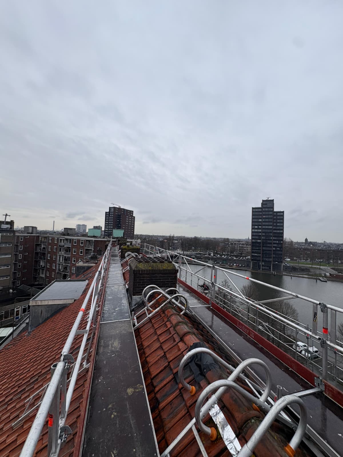 Dakrandbeveiliging Maashaven — Rotterdam